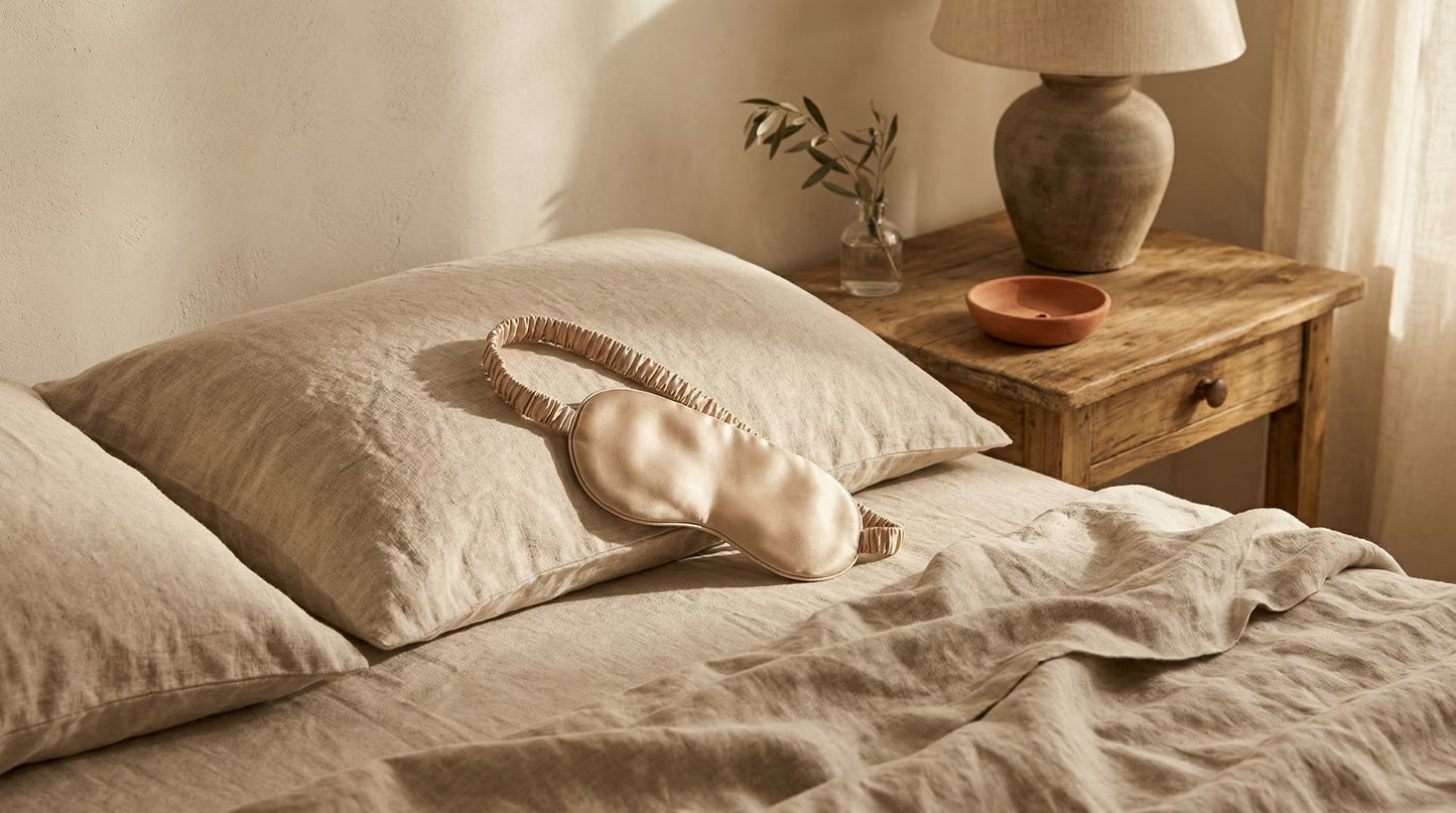 Masque de nuit en satin